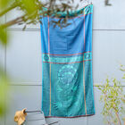 Telo da spiaggia Holi Saphir 100x200 100% cotone, , hi-res image number 1